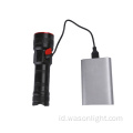 Toptical Tactical Tactical 300 meter Long 26650/18650 Handy Strong Light Aluminium Alloy LED Senter Light